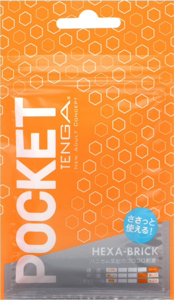 POCKET TENGA HEXA-BRICK